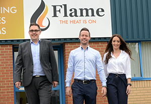 Appointments to ‘fan the Flame’ at heating merchant