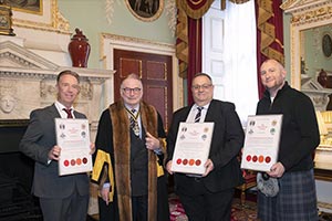 Master Plumber Certificate holders this year. 