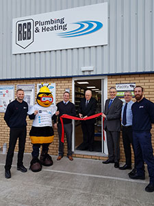 Week-long celebration held by new Dawlish plumbing & heating supplier 