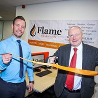 Jarrow MP toasts plumbing merchant's new Boldon head office