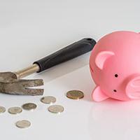 Plumbing Pensions piggy bank