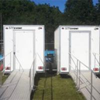 Saniflo’s posh portable facilities Saniflo’s posh portable facilities