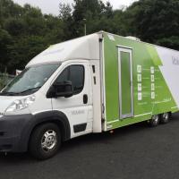 The Vokèra trade vehicle is on the road again