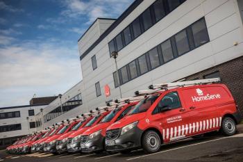 Mercedes-Benz vans hit the HomeServe run