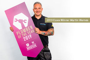 Martin Warnes From Essex Named 2019 Uk Plumber Of The Year