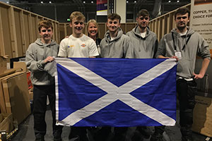 award-winning apprentices on World Plumbing Day
