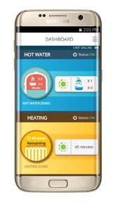 samsung gold dashboard