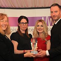 Vaillant Boilers staff with their award Vaillant Boilers staff with their award