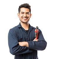 self-employed plumber