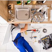 Dawlish plumber under sink
