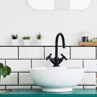 White Bathroom Market Sink White Bathroom Market Sink