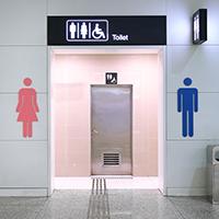 Public toilets with toilet charge Public toilets with toilet charge